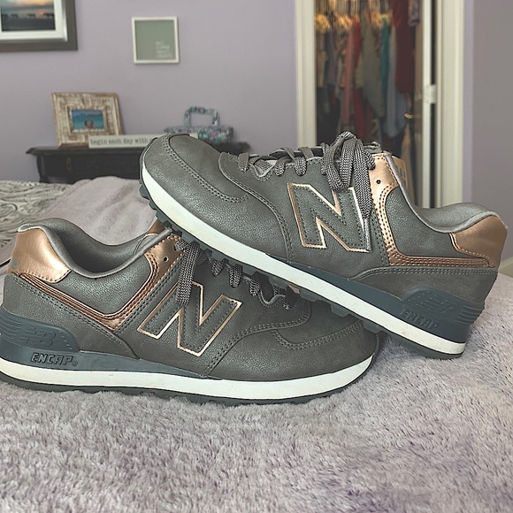 new balance 574 rose gold limited edition